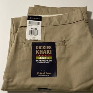 Dickies khaki slim fit men pants